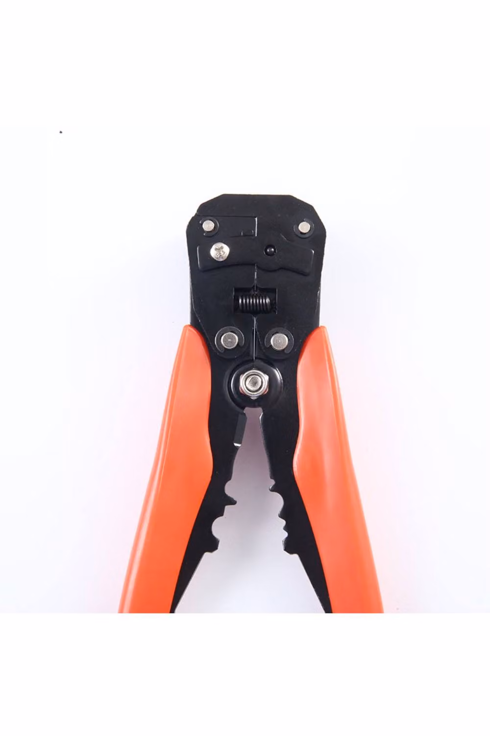 KDMD 3 in 1 Automatic Wire Stripper Crimper and Cutter in Orange and Red – 2