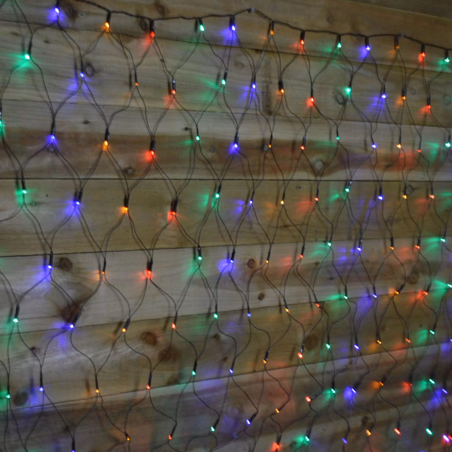 Samuel Alexander Multicoloured 180 LED Premier Multifunction Christmas Net Light with Timer for Indoor and Outdoor Use, W: 1.7 m, H: 1.2 m – 2