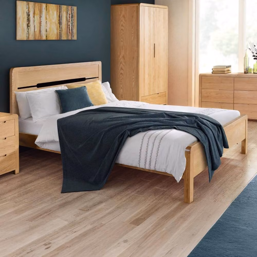 Cheshire Premium Aspen Double Bed in Light Brown – 2