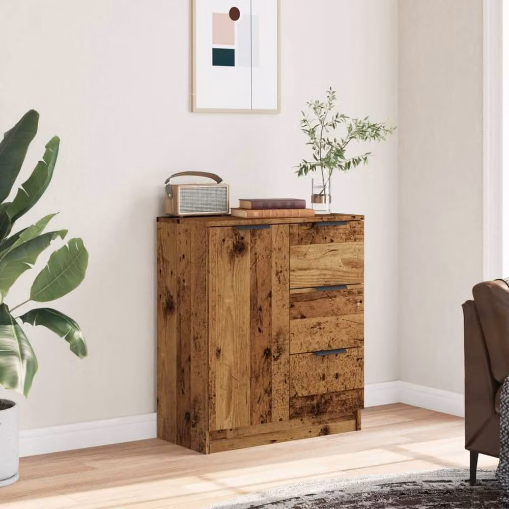 Berkfield Home Classic Sideboard in Brown, W/D/H: 60 x 30 x 70 cm – 3