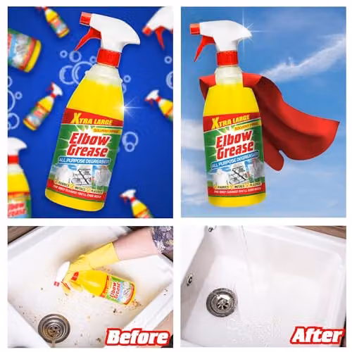 Elbow Grease All Purpose Degreaser Spray, 1.08 l – 3
