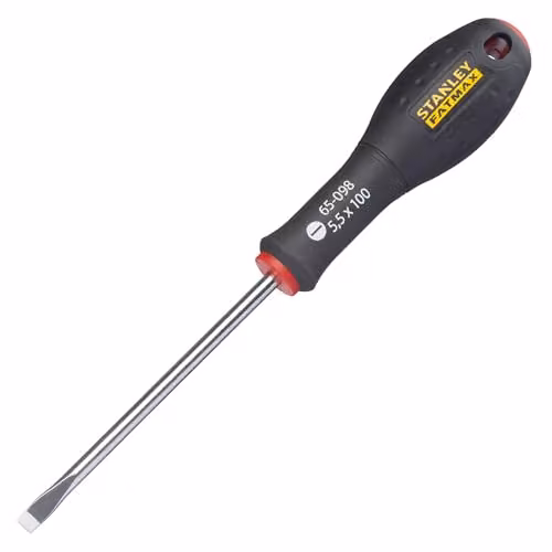 Stanley FatMax Flared Tip Manual Screwdriver, Black – 1