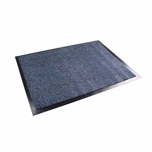 Floortex Doortex Valuemat Indoor Entrance Door Mat, Blue, W: 120 cm, D: 80 cm – 1