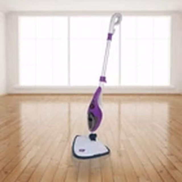 Hinsinc 10-in-1 Purple Steam Mop Cleaner for Floors, Carpets and Windows – 1