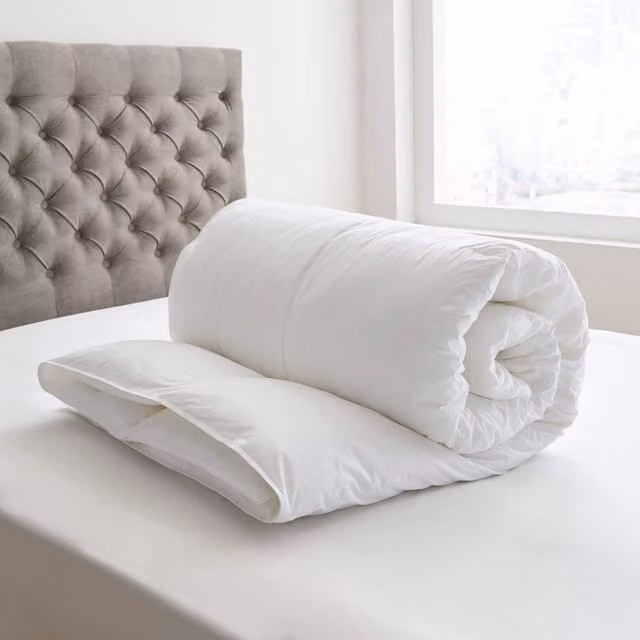 Bedeck Of Belfast White Microfibre Super Kingsize Duvet, 10.5 Tog
