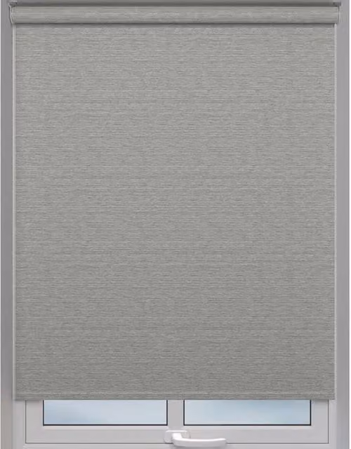 Terrys Lorenzo Made to Measure Semi-Transparent Roller Blind in Grey