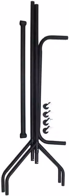 FORGEVIO Heavy Duty Junior Metal Clothes Rail in Black