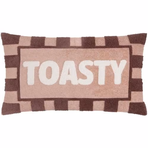 Furn Pink Striped Velvet Rectangular Cushion, W: 50 cm, H: 30 cm, D: 30 cm – 3