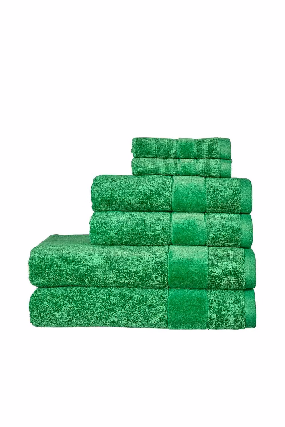 Christy Prism Bold Luxury 100% Turkish Cotton Towels in Green – 2
