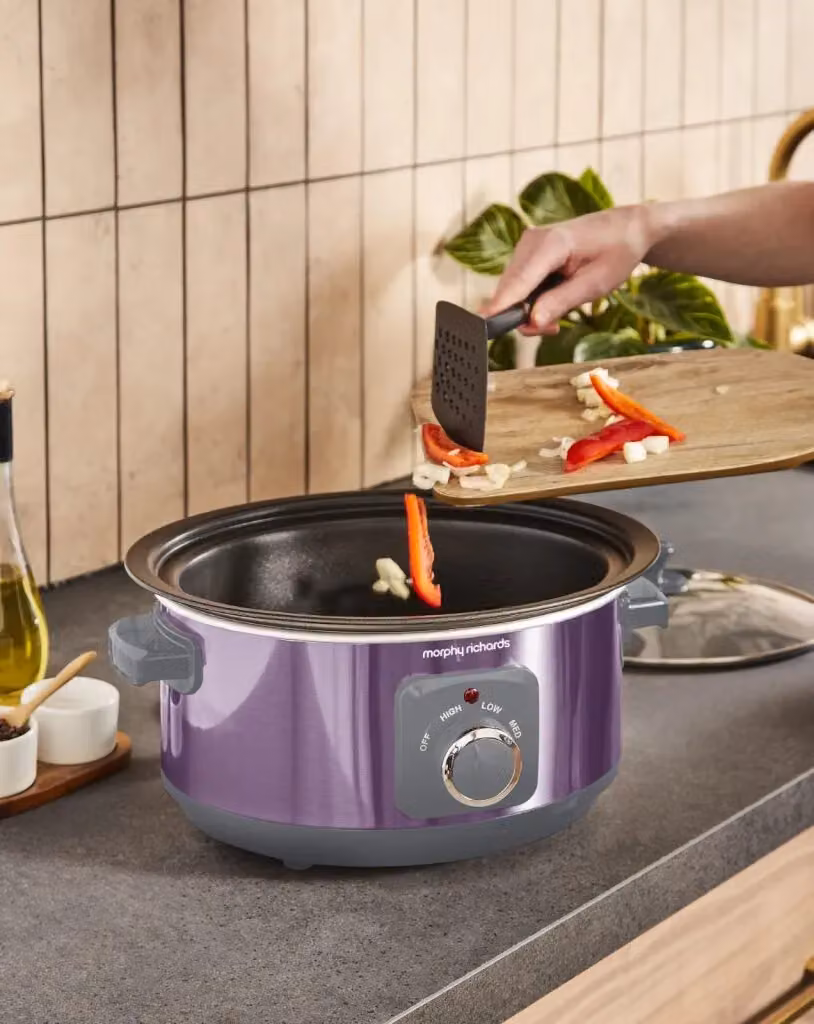 Morphy Richards Accents 3.5L Sear and Stew Slow Cooker, Purple – 7