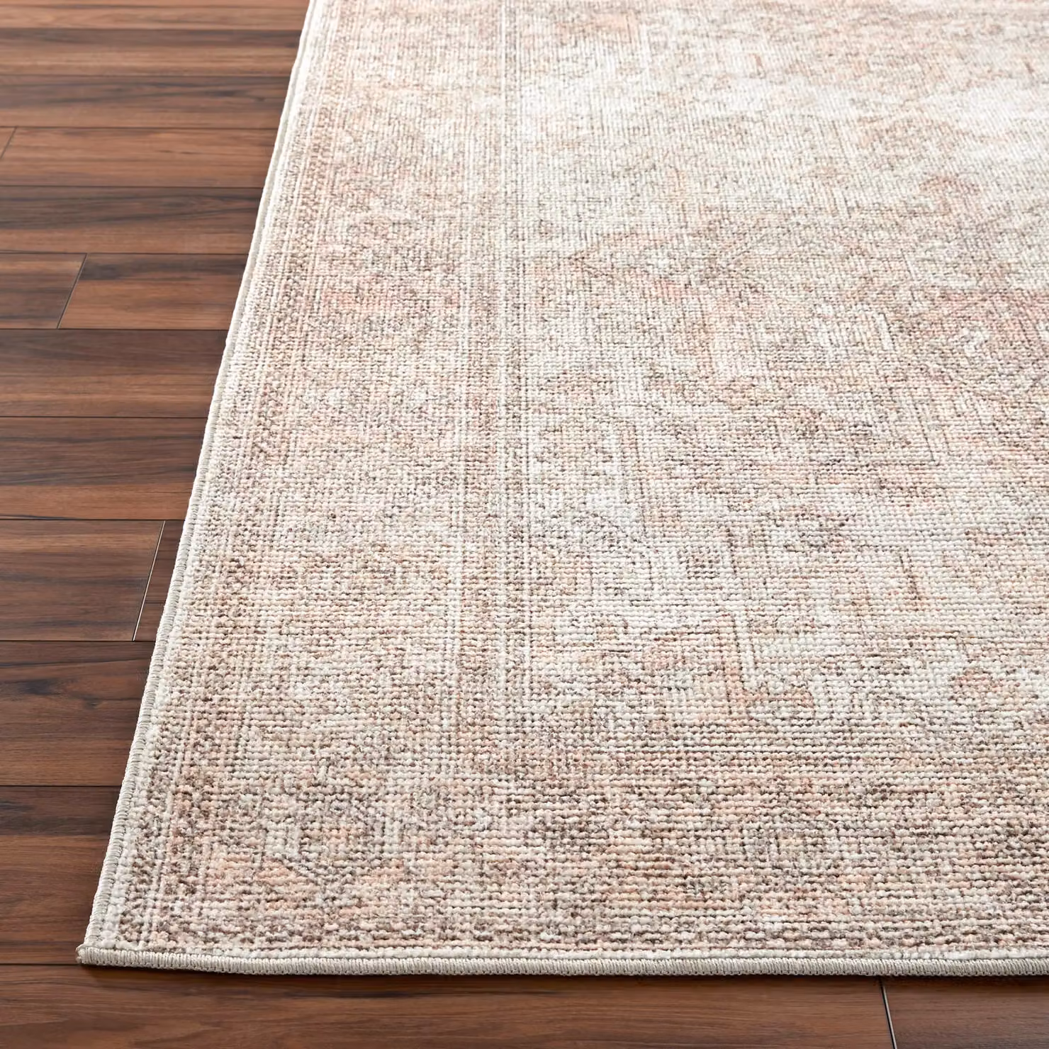 Livabliss Margot Traditional Hand Knotted Living and Dining Room Rug in Multicolour Blue, Pink and Green, W: 120 cm, D: 170 cm – 2