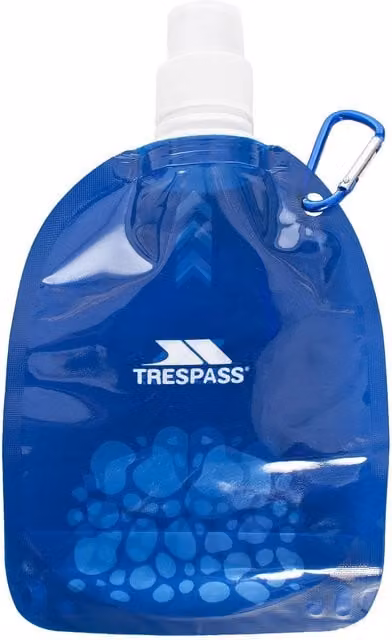 Trespass Hydromini Collapsible Water Bottle in Blue