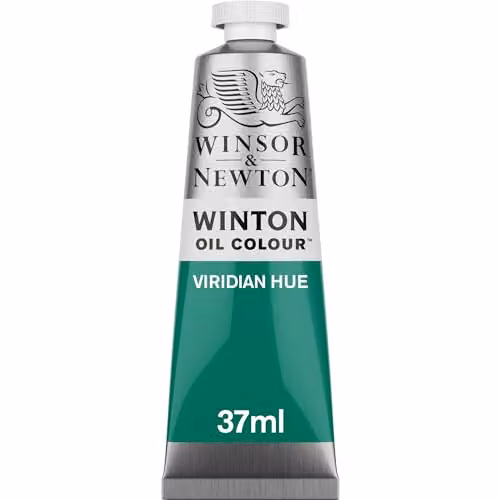 Winsor & Newton Winton Oil Colour Viridian Hue Green 37ml Tube – 1