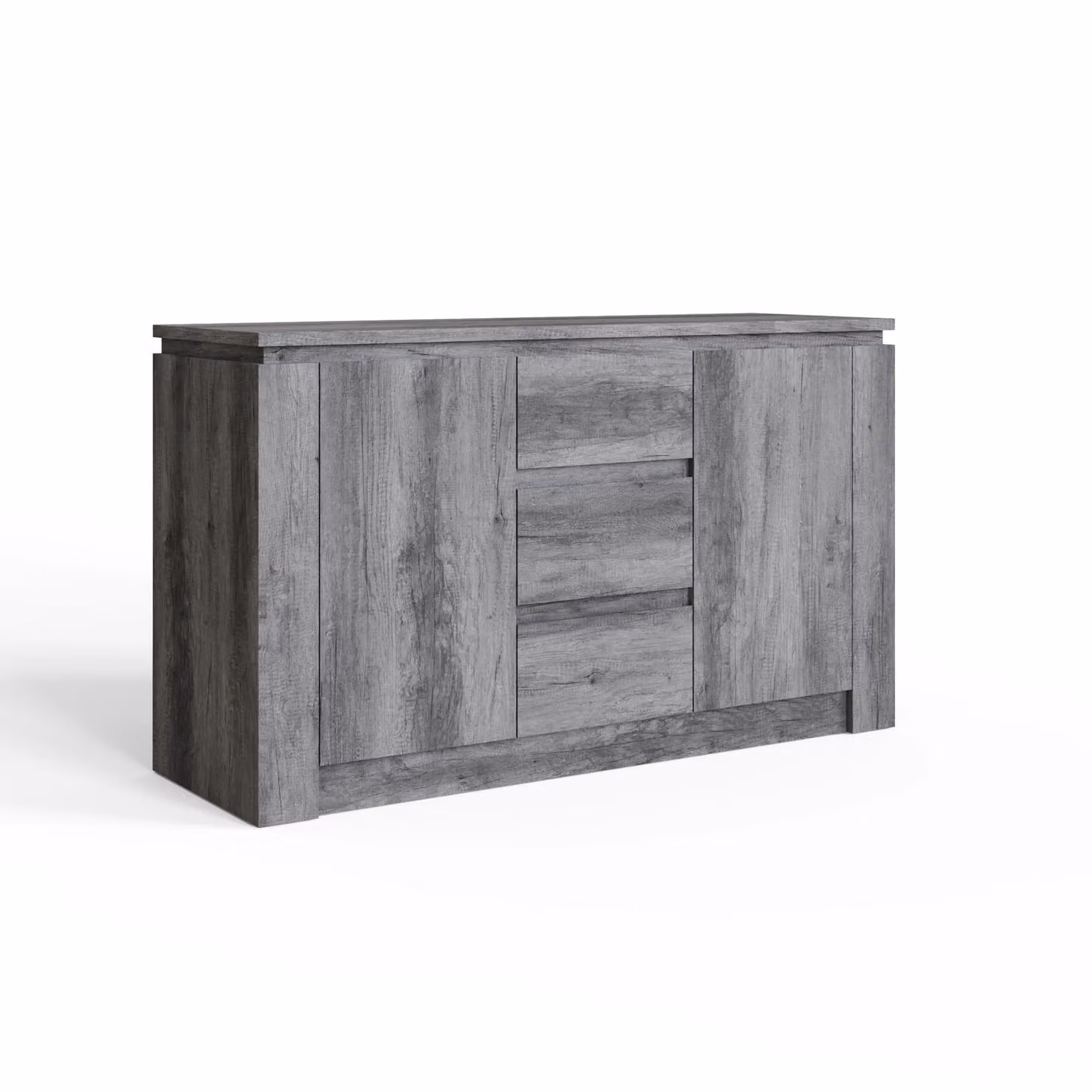 GFW Canyon Industrial Sideboard in Anthracite Grey – 2