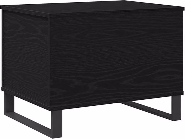 Berkfield Home Black Oak Lift Top Coffee Table, W: 60 cm, D: 45 cm, H: 44.4 cm – 1