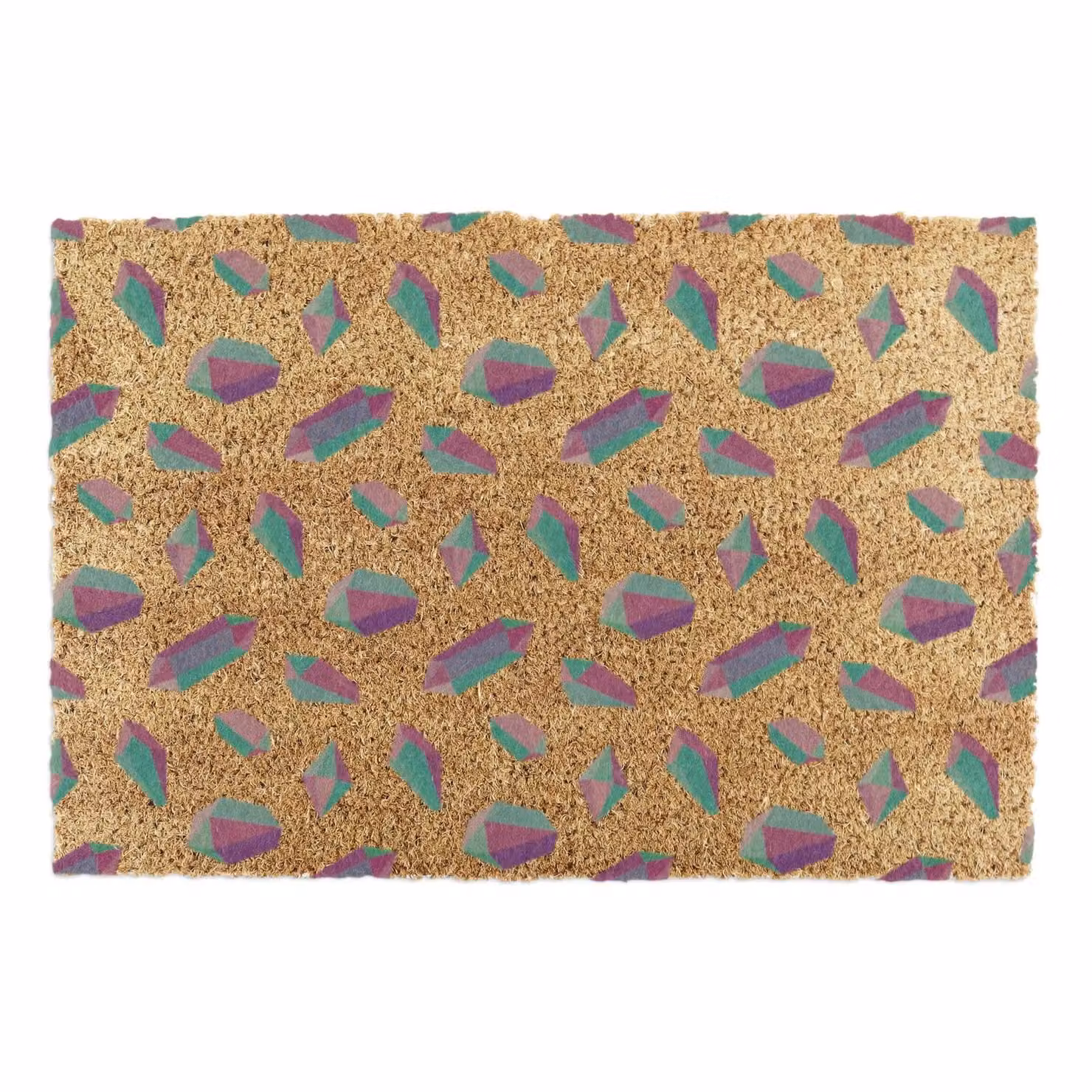 Artsy Mats Crystal Pattern Doormat in Brown, W/D: 90 x 60 cm – 2