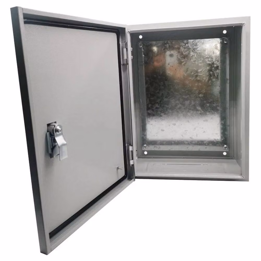 FLAVORA Waterproof Outdoor Electrical Distribution Board in Silver, 500 mm – 3