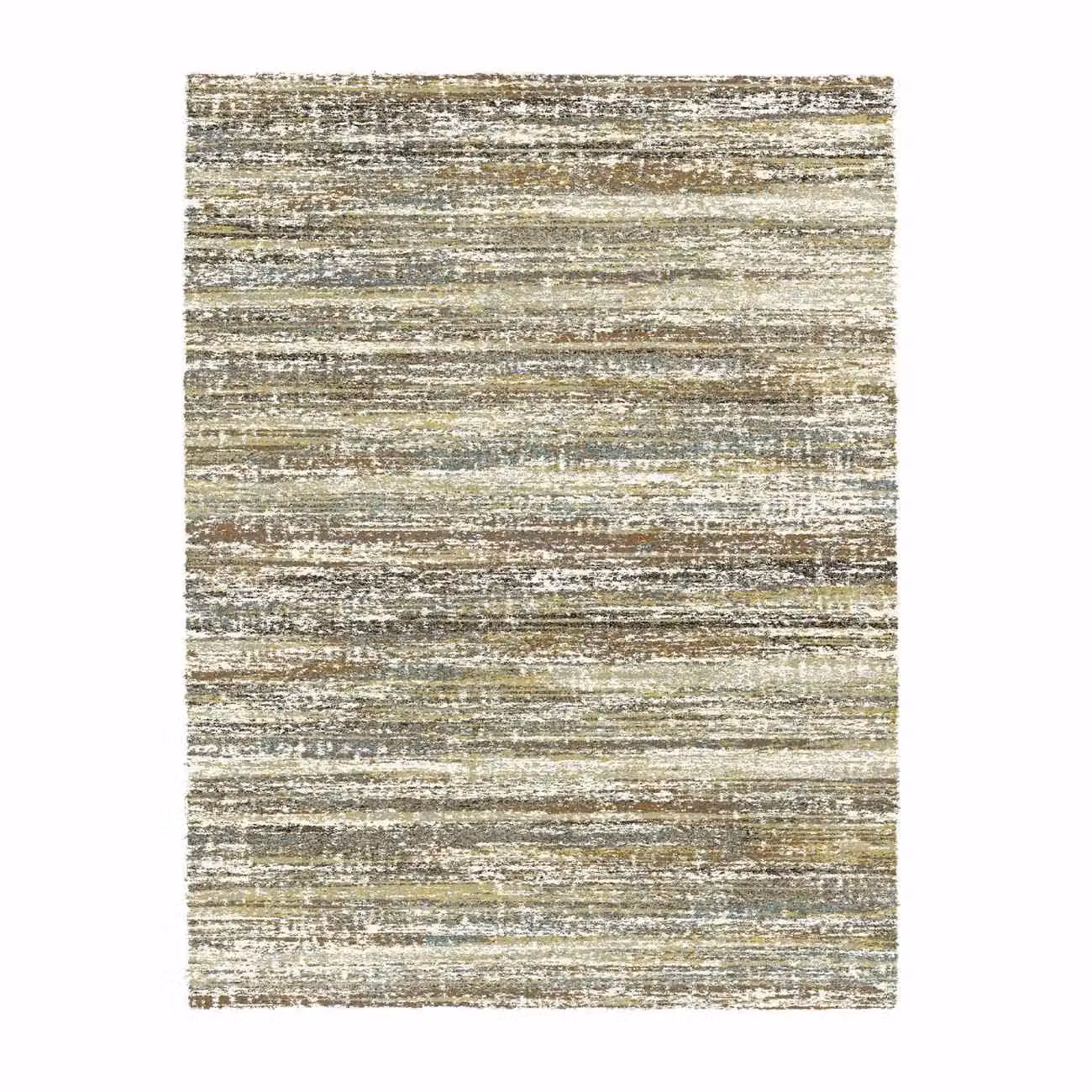 The Rug Shop UK Beige and Multicolour Modern Abstract Machine Woven Round Rug, Diameter: 200 cm – 3