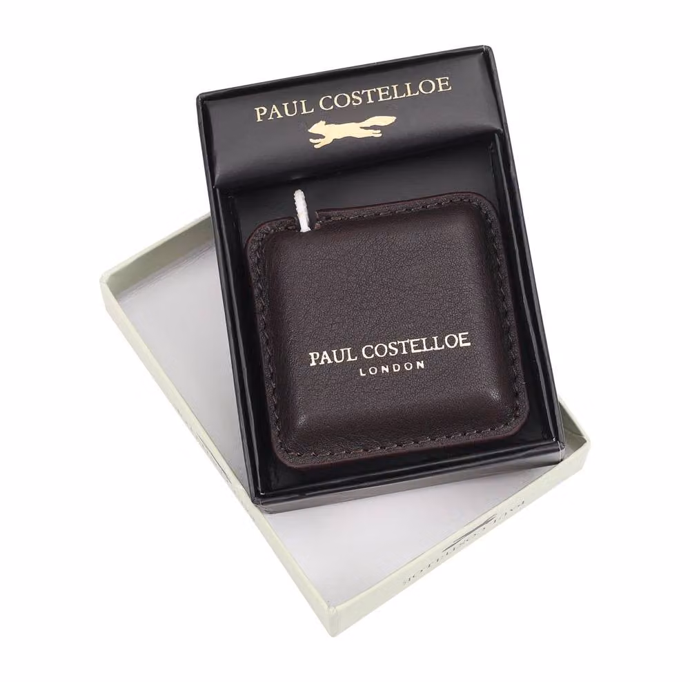 Paul Costelloe INO Leather Tape Measure in Brown – 4