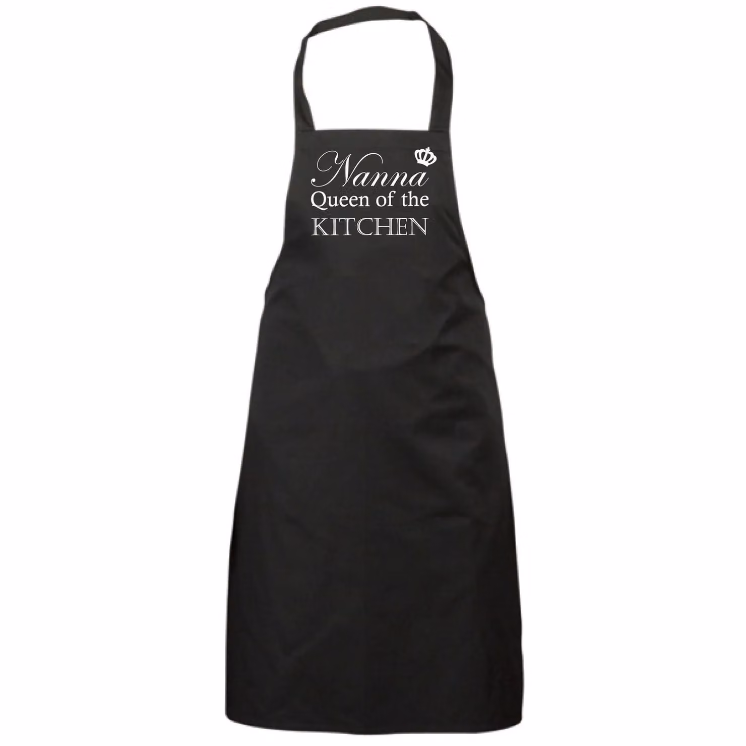 60 Second Makeover Nanna Queen Of The Kitchen Black Women's Apron – 2