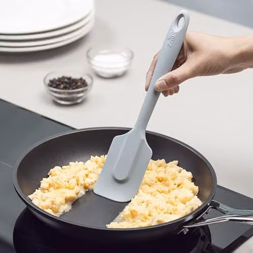Zeal Blue Silicone Non-Stick Spatula with Hanging Loop, 26 cm – 3