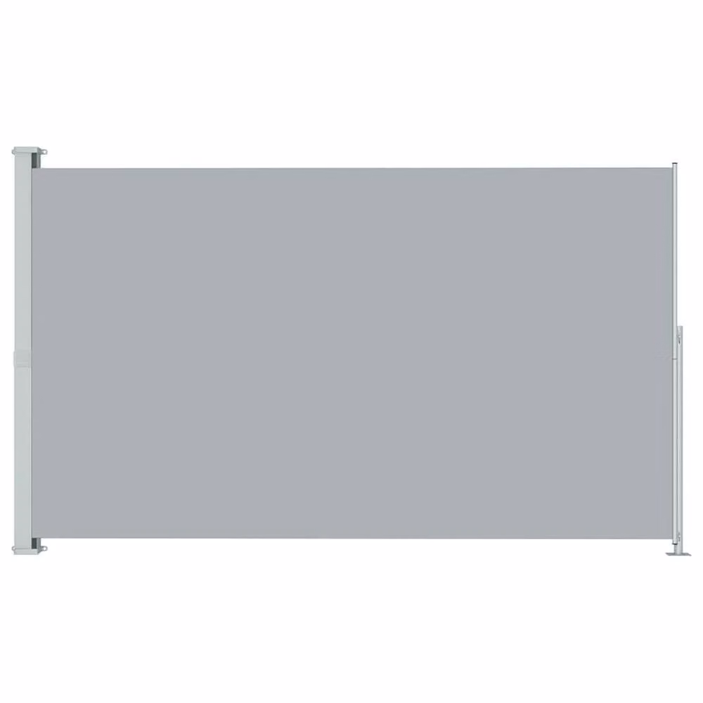 Berkfield Home Patio Retractable Side Awning in Grey, W: 300 cm, H: 200 cm – 2