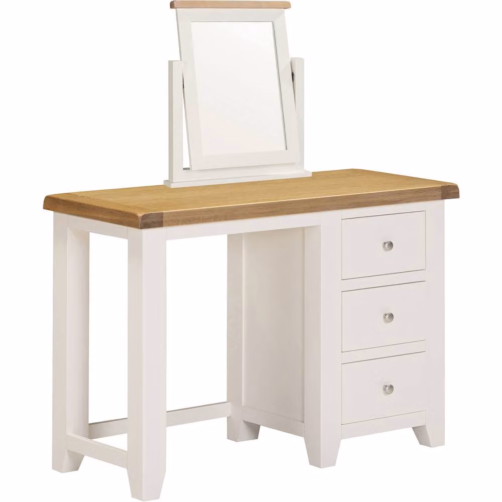 Seconique Classic Lacquered Wood Dressing Table in Oak – 2