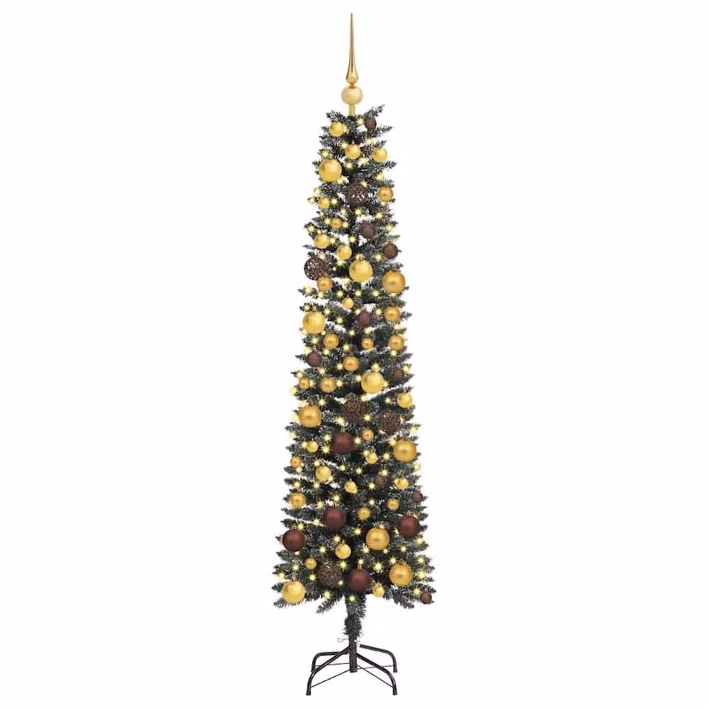 Berkfield Home Artificial Christmas Tree with Stand, Green, H 180 x W 50.5 x D 50.5 cm – 3