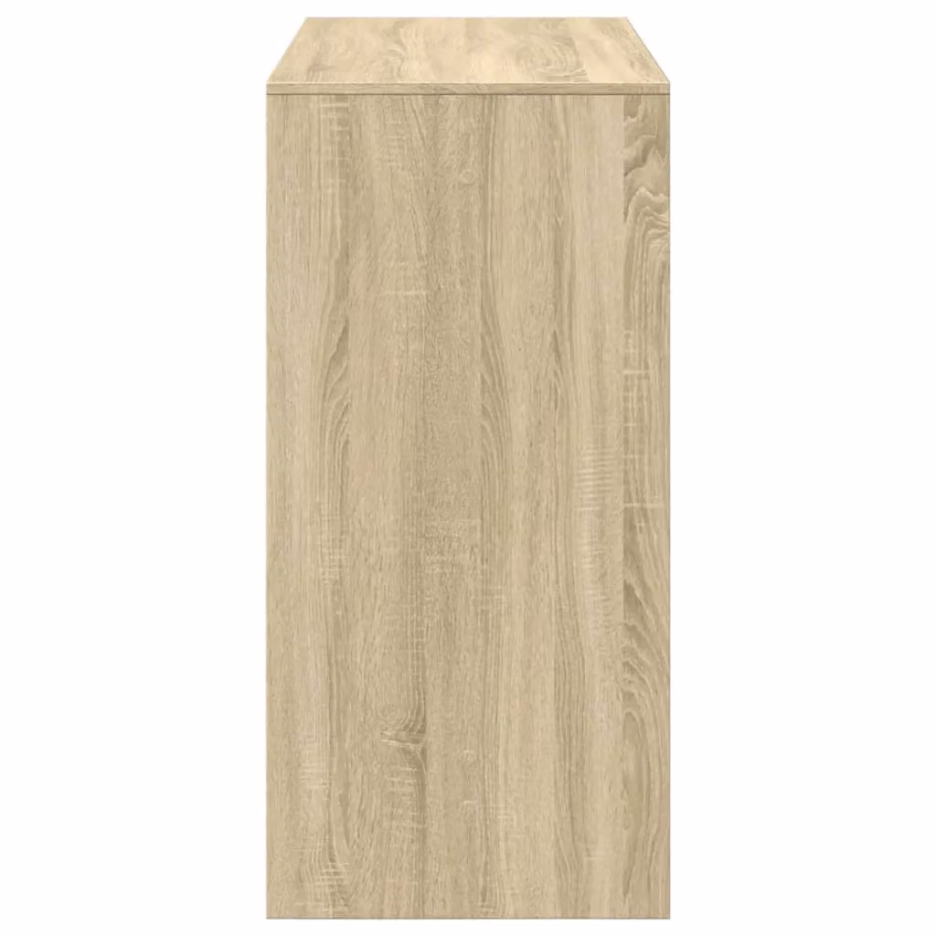 Berkfield Home Bar Table in Sonoma Oak Brown, W/D/H: 102 x 50 x 103.5 cm – 4