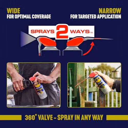 WD-40 Specialist Spray Grease 400ml Multi-Purpose Aerosol Lubricant – 3