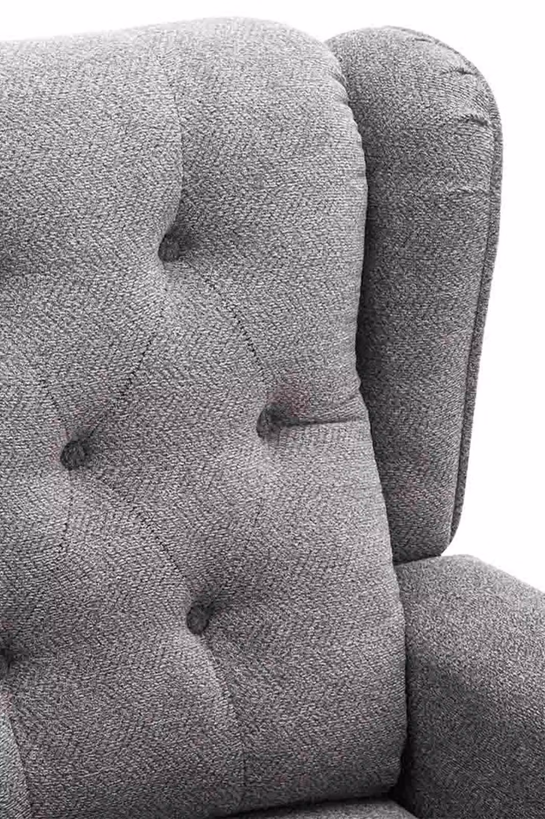 More4Homes Harrogate Dual Motor Electric Rise Recliner Fabric Mobility Armchair in Grey – 3