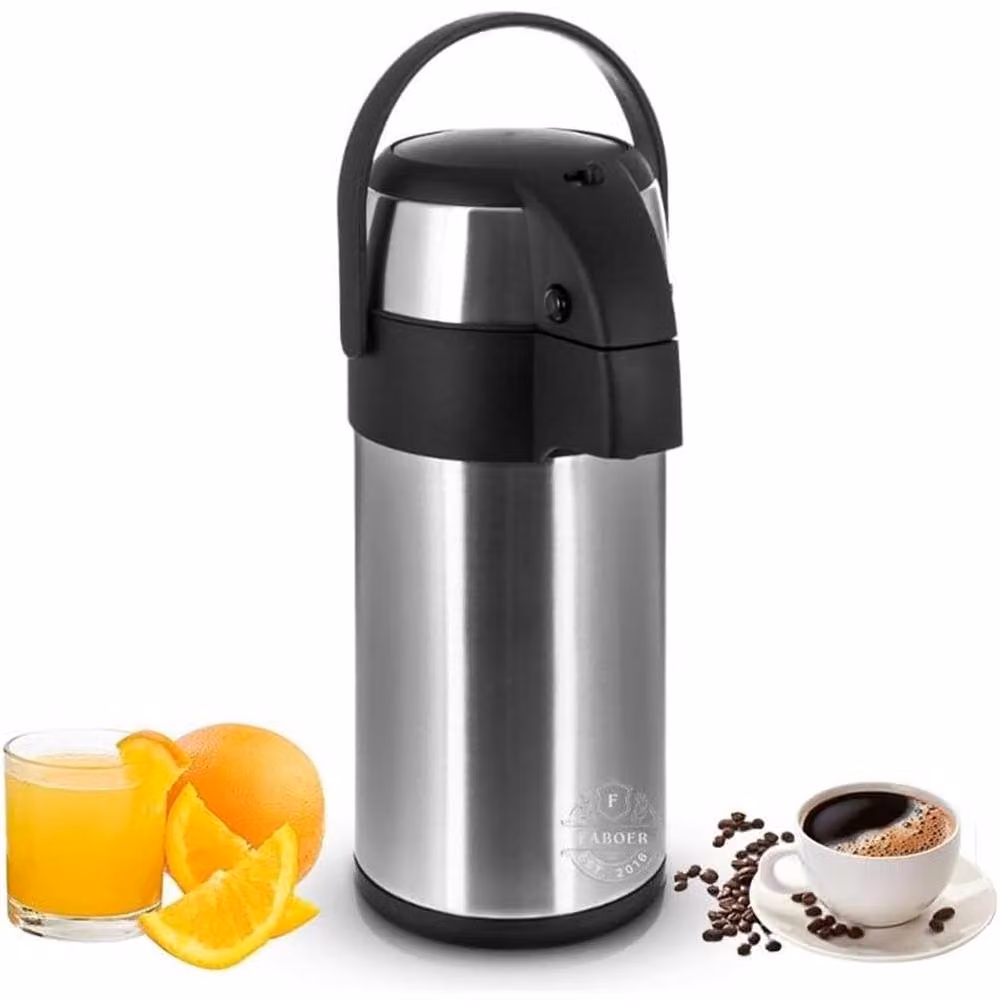 Faboer Silver Stainless Steel Airpot – 5