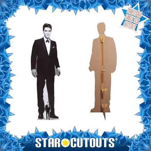 Star Cutouts SC576 Elvis Presley Tuxedo Lifesize Cardboard Cutout – 5