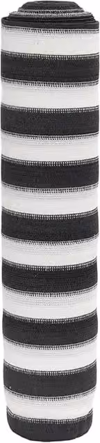 Berkfield Home Privacy Netting, Anthracite, White and Black, HDPE, 1.5 x 10 m