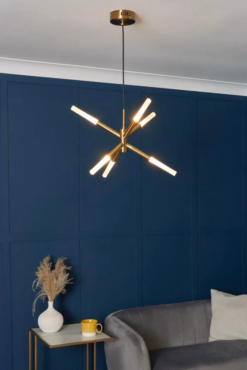 BHS Lighting Maeve Gold Pendant Ceiling Light – 2