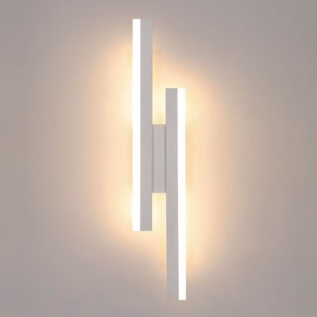 GOECO Dimmable LED Wall Light, 16 W, 3 Colour Temperatures, White