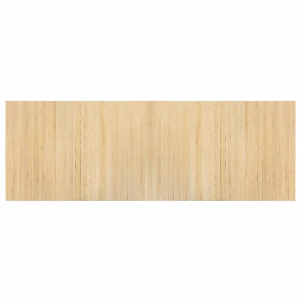 Berkfield Home Rectangular Bamboo Rug in Beige, W: 70 cm, L: 200 cm – 2