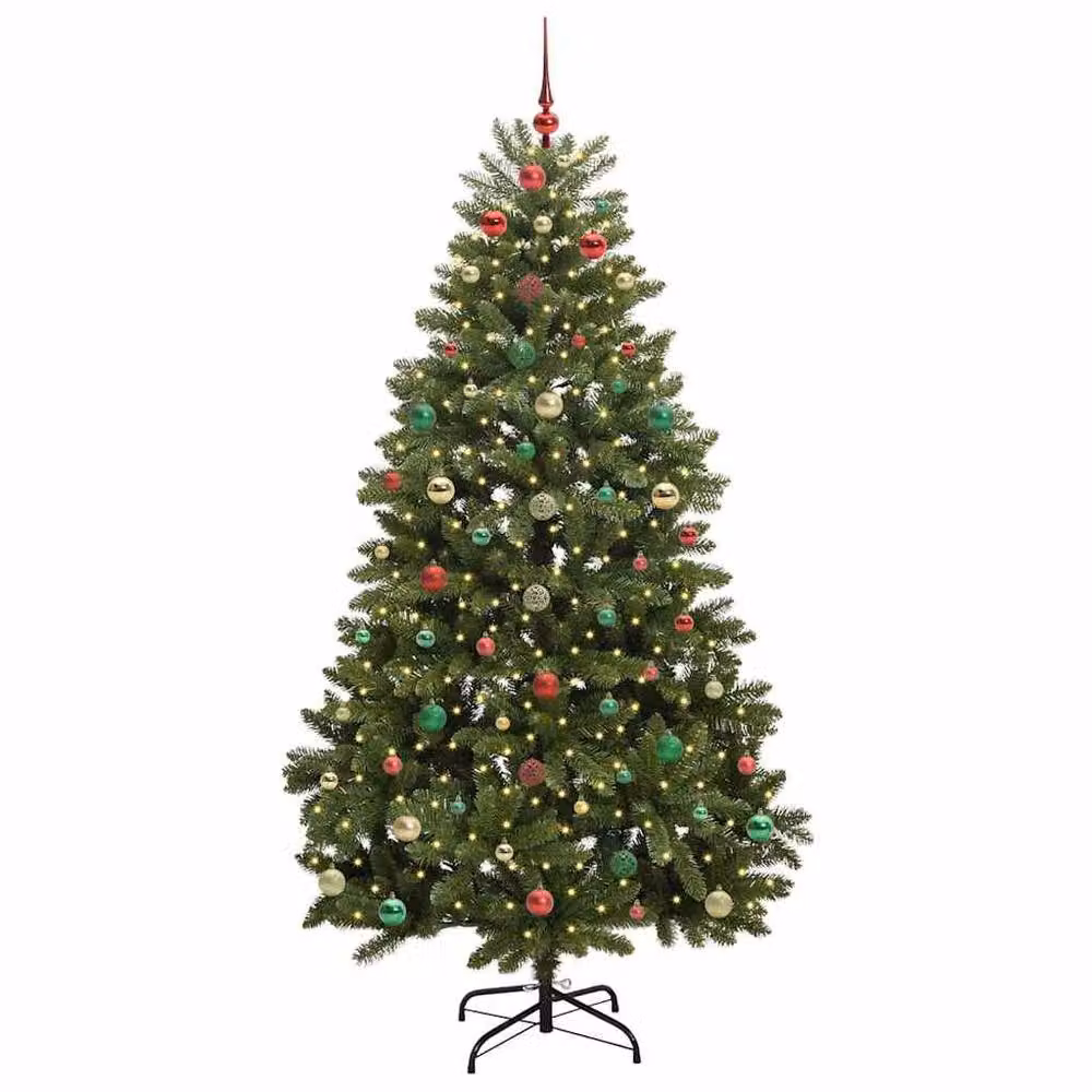 Berkfield Home Green Artificial Christmas Tree with Stand, Height: 180 cm – 3