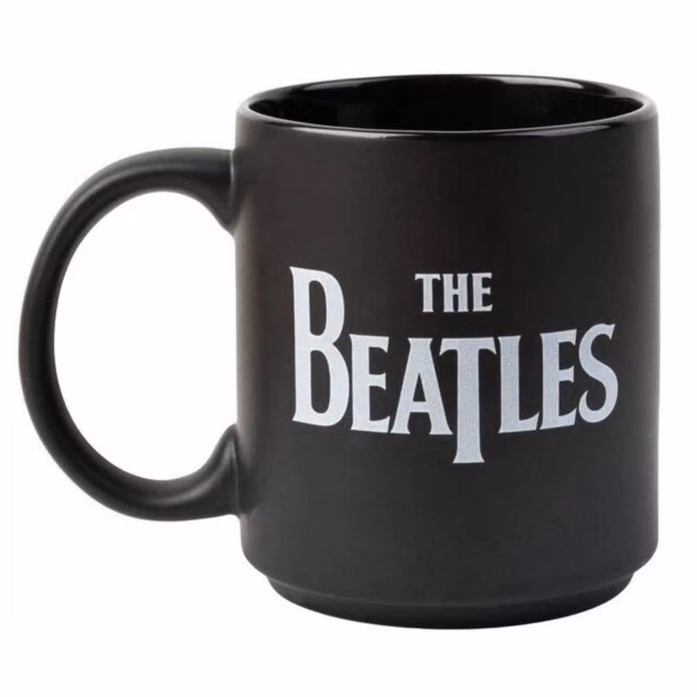 Grupo Erik The Beatles Ceramic Mug, Black, 350ml – 2