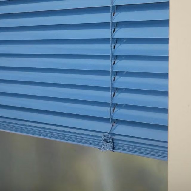 Premier Made To Measure 25mm Aluminium Venetian Blind in Electra Blue