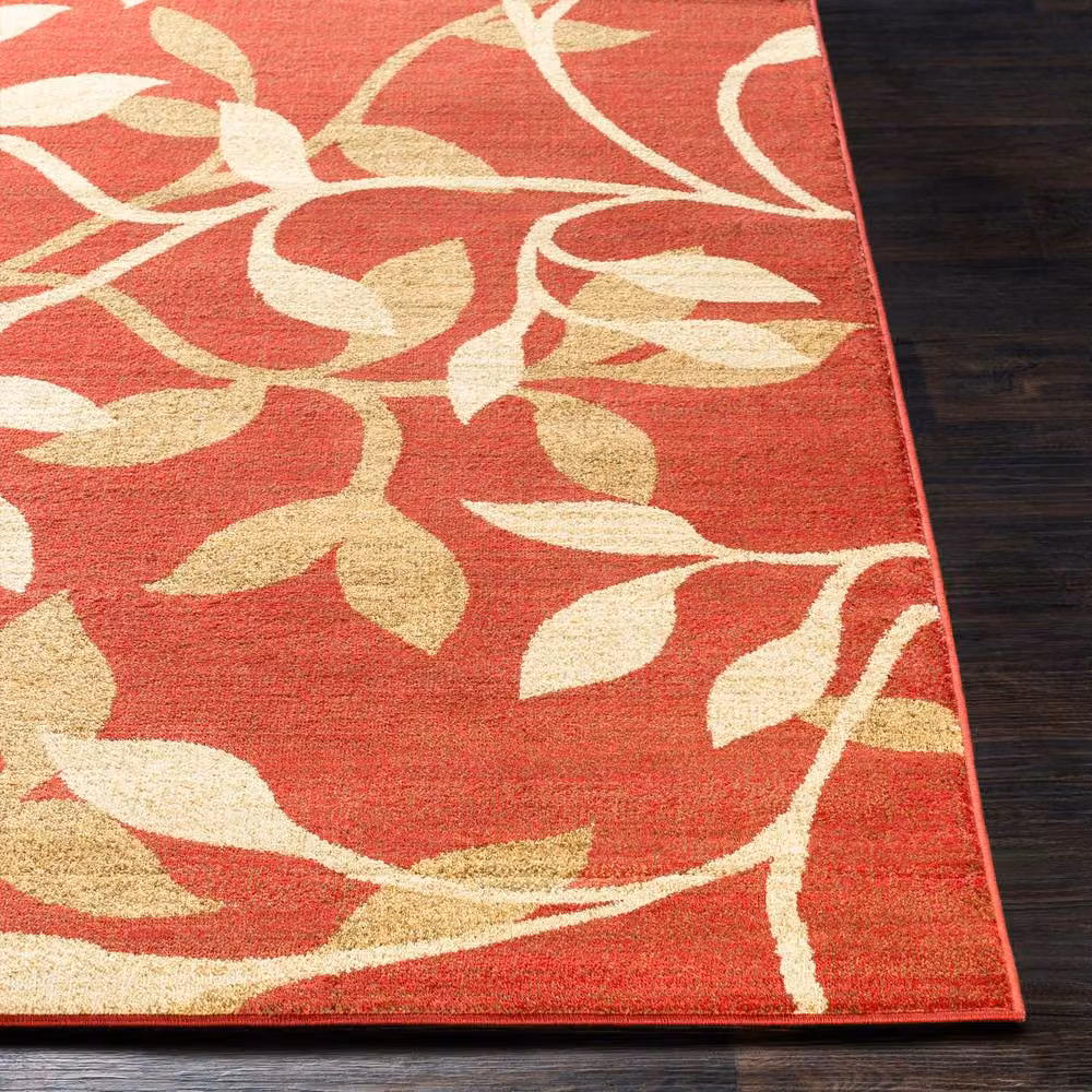 Livabliss Riley Vintage Red, Beige and Brown Traditional Boho Machine Woven Rug, W: 80 cm, L: 220 cm – 4