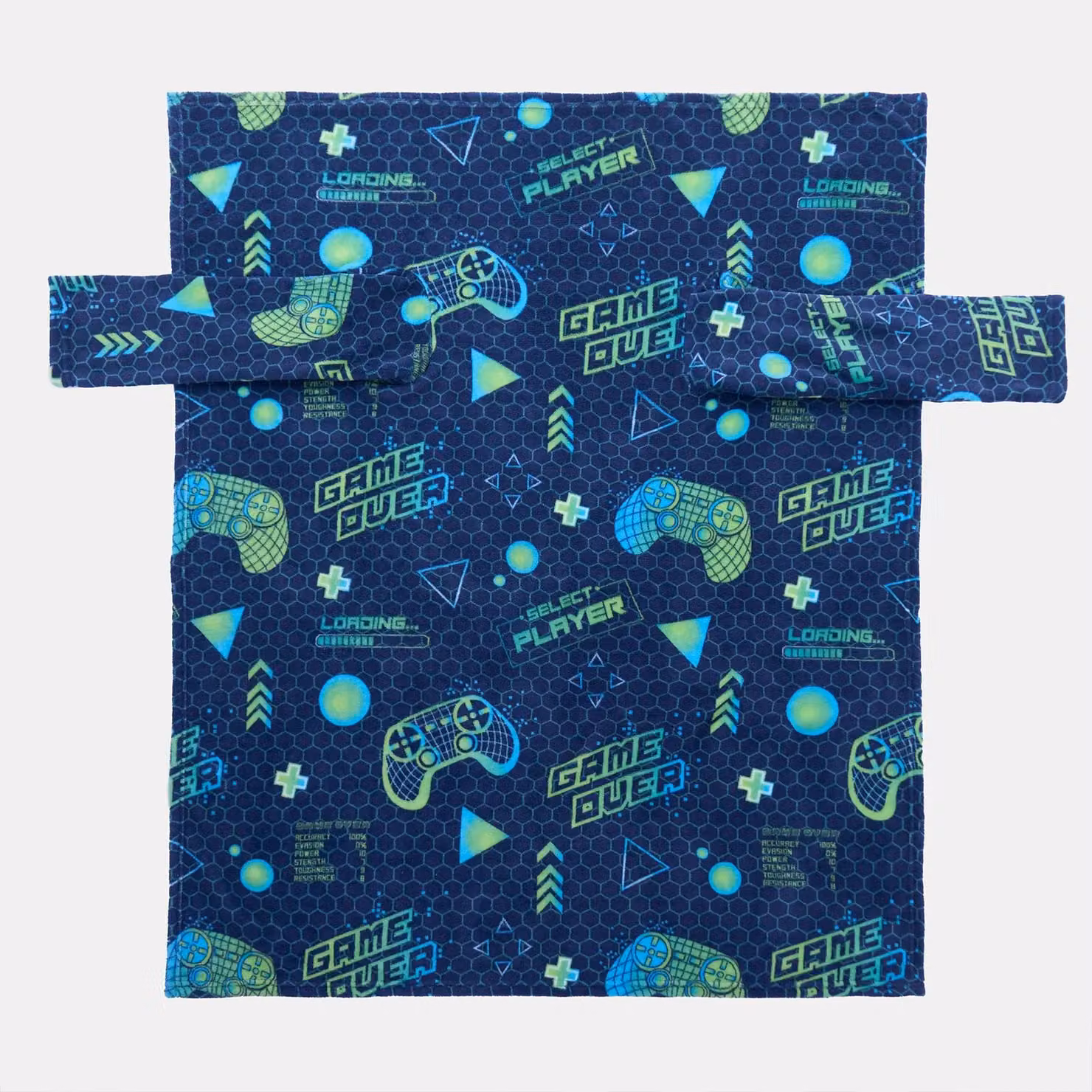 OHS Kids Wearable Fleece Blanket with Sleeves in Pale Green – 2