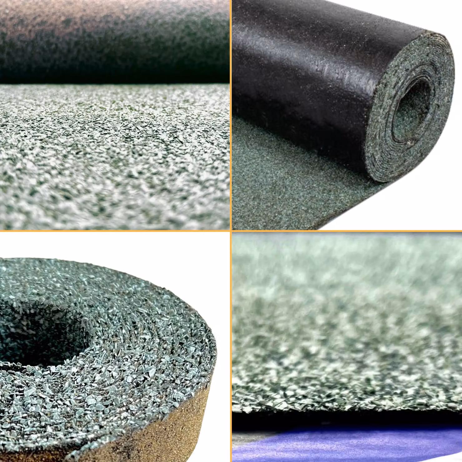 Novecrafto Heavy-Duty Green Polyester Shed Roofing Felt, W: 1 m, L: 10 m – 8