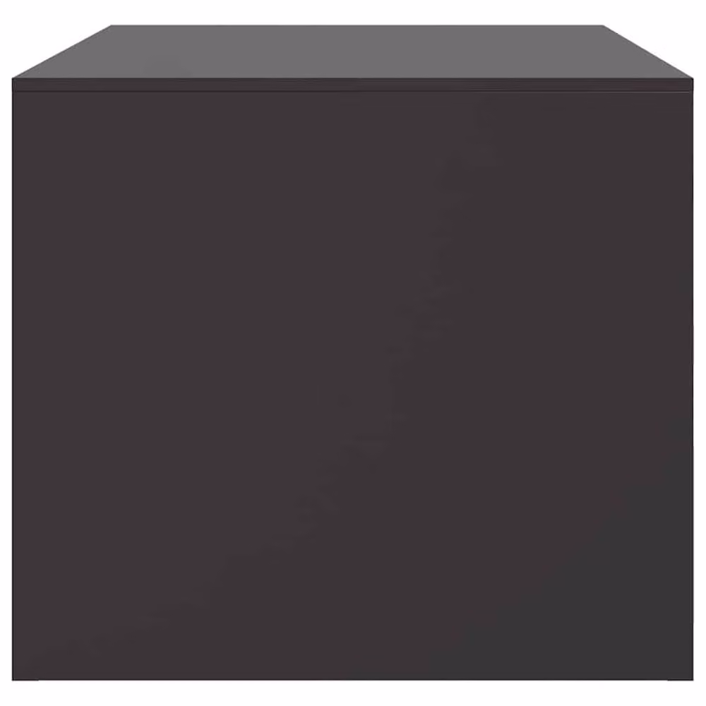 Berkfield Home Sturdy Industrial Coffee Table in Black Metal, W: 67 cm, D: 50 cm, H: 44 cm – 4