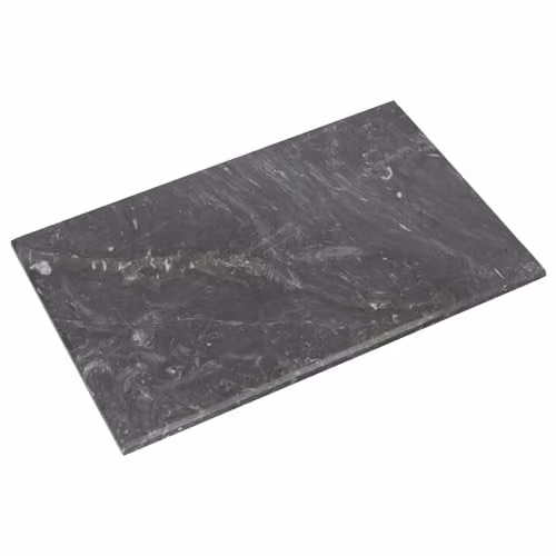 Argon Tableware Rectangular Marble Chopping Board, Black, W: 40 cm, D: 30 cm