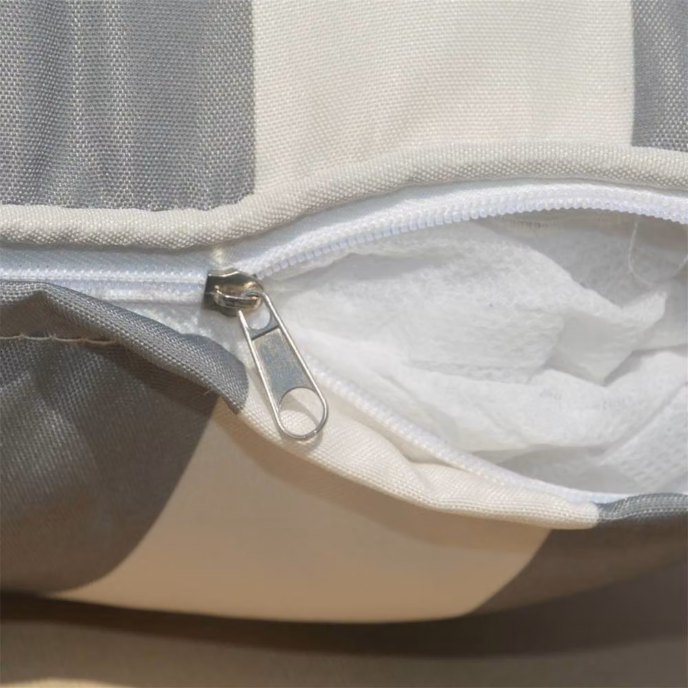 Direct Wicker Waterproof Grey Square Outdoor Cushion Covers, W/D/H: 45 x 45 x 45 cm – 3