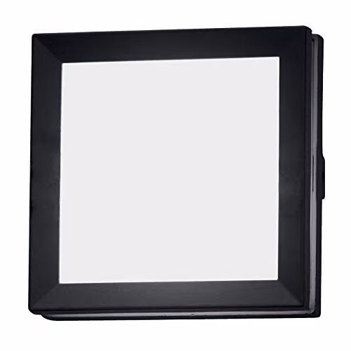 Loops Grey Outdoor IP54 LED Wall Light with GX53 9W Bulb