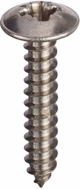 Unifix A2-304 Silver Stainless Steel Pozidriv Self-Tapping Screws