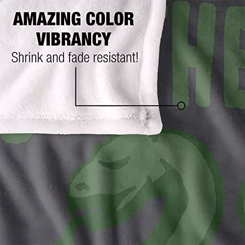 LOGOVISION Harry Potter Slytherin Super Soft Fleece Throw Blanket, Multicolour, W: 152 cm, D: 127 cm – 3