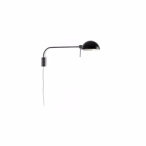 Faro Barcelona Dominica Extra Large Dome Wall Light Matt Black